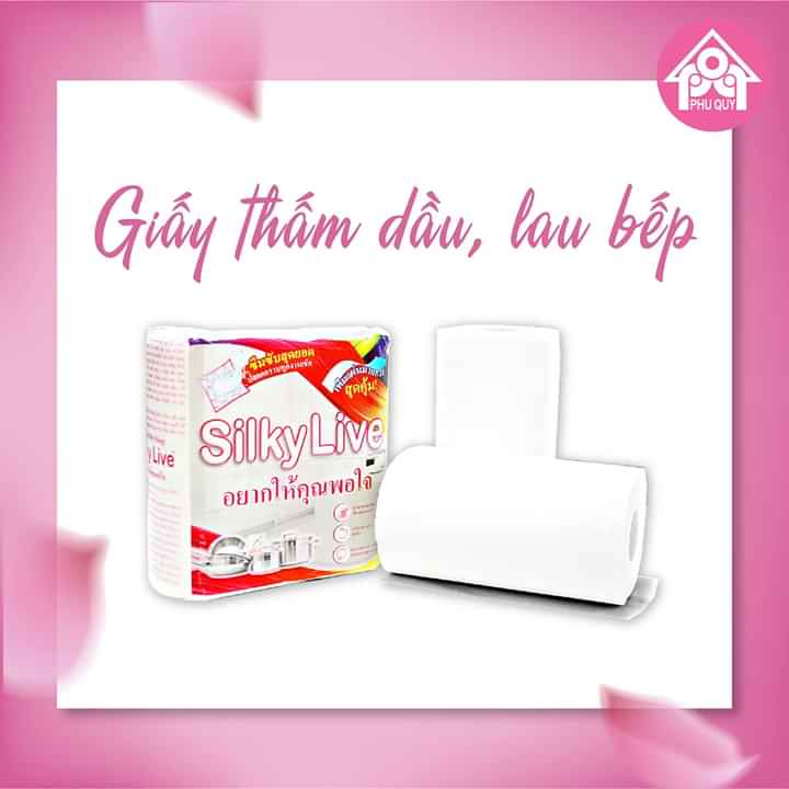 Giấy vệ sinh cuộn đa năng - Công Ty TNHH Orchid Phú Qúy Sài Gòn